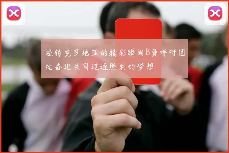 逆转克罗地亚的精彩瞬间B费呼吁团结奋进共同追逐胜利的梦想
