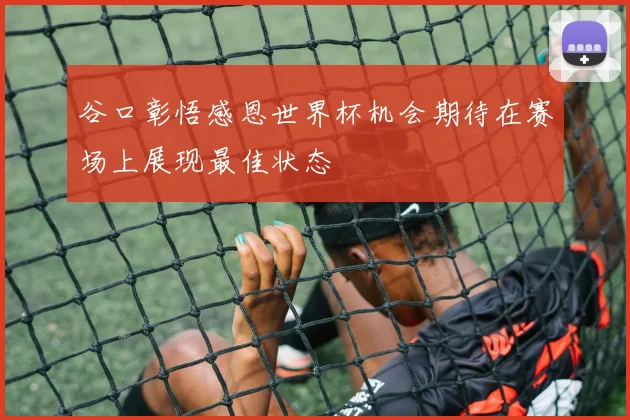 谷口彰悟感恩世界杯机会期待在赛场上展现最佳状态